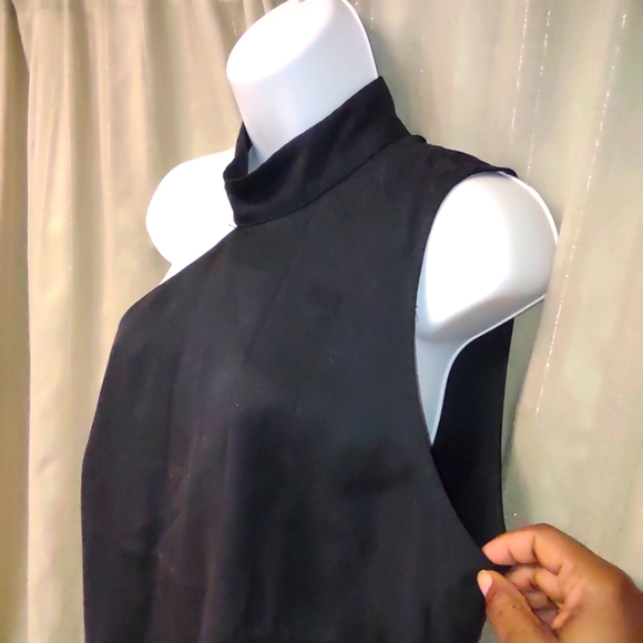 DO + BE Black Shoulder Open  Women's Mini Dress. Size M. 🆕 - Picture 9 of 14